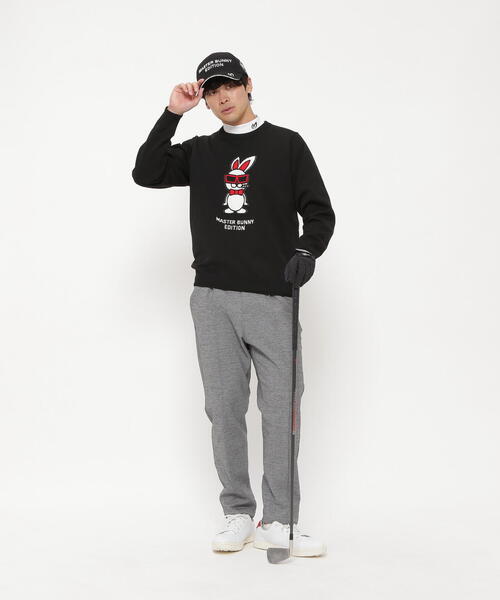 MASTER BUNNY EDITION ブラックセーター MASTER BUNNY EDITION（マスターバニーエディション） ニット セーター