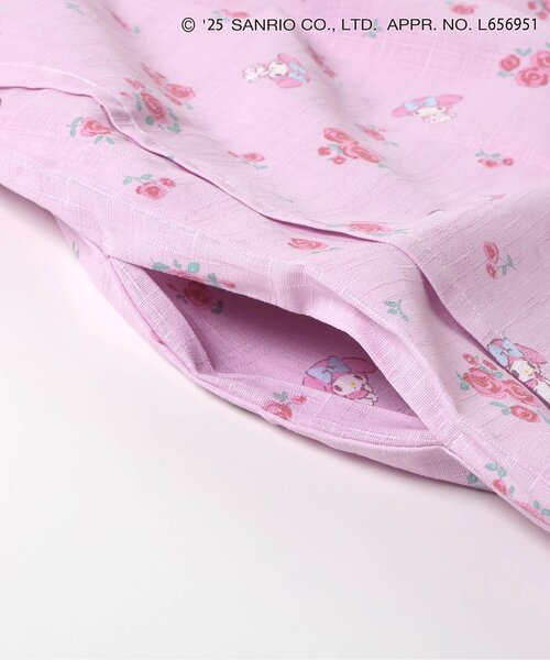 【sk】浴衣 サンリオキャラクターズ浴衣　アイボリー　120 trim_ofcrs_item6511a2e435f311f