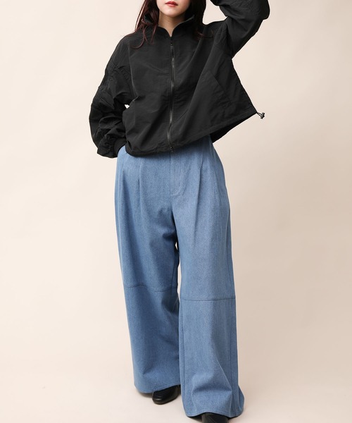 aimoha（アイモハ） ma1 ma-1 ボリューム袖MA-1 レディース : ZOZOTOWN