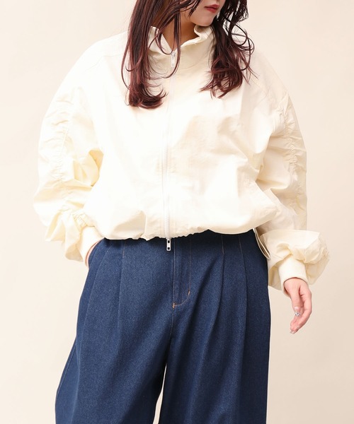 aimoha（アイモハ） ma1 ma-1 ボリューム袖MA-1 レディース : ZOZOTOWN