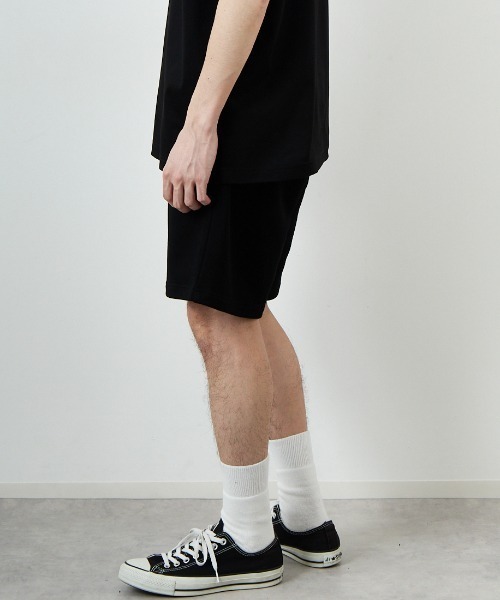 タトラス TATRAS 日本製 ポリナイロン メンズ ショーツ ショートパンツ黒 TATRAS メンズショート、ハーフパンツ｜ボトムス、パンツ