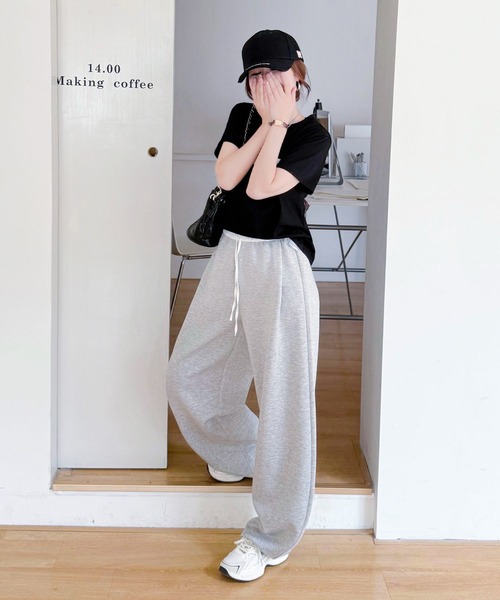 パンツ ダブルウエストカーブパンツ レディース : ZOZOTOWN Yahoo!店