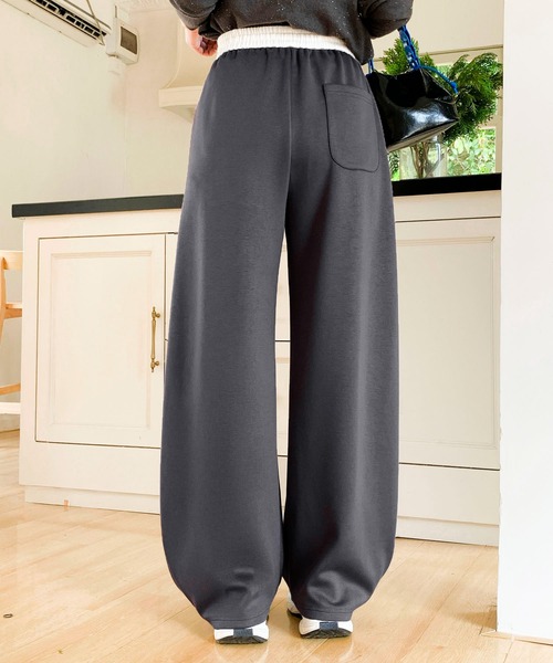 パンツ ダブルウエストカーブパンツ レディース : ZOZOTOWN Yahoo!店