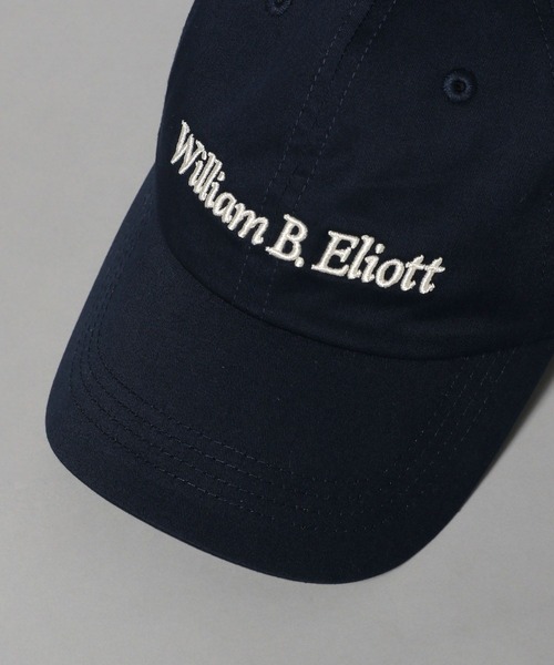 niko and… キャップ 帽子 「WILLIAM B.ELIOTT」刺繍キャップ