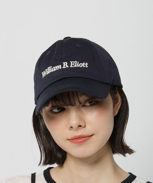 niko and… キャップ 帽子 「WILLIAM B.ELIOTT」刺繍キャップ
