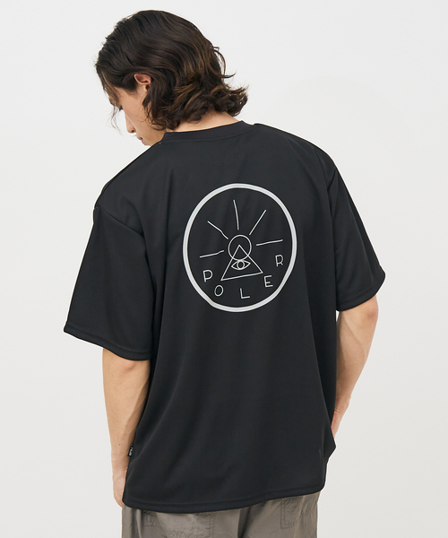 【POLER / ポーラー】VORTE QUICKDRY   MESHTシャツ/ POLeR tシャツ 「POLER / ポーラー」VORTE QUICKDRY MESHTシャツ