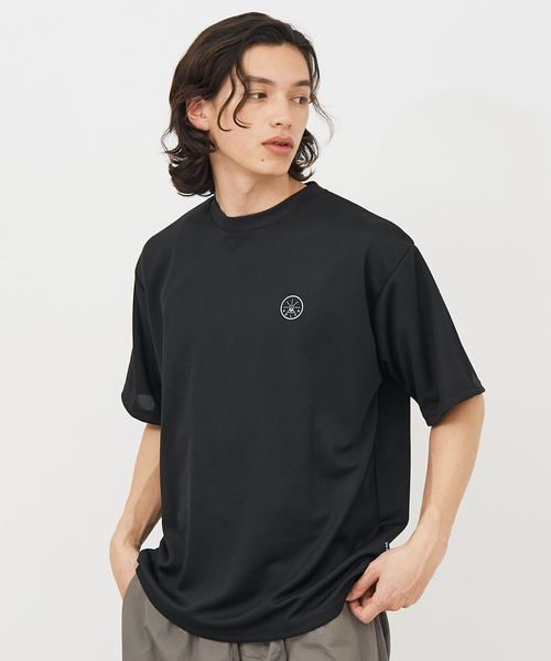 POLER ポーラー 2WAY DRY MOCK TEE サイズ (L) POLeR tシャツ 「POLER / ポーラー」VORTE QUICKDRY MESHTシャツ