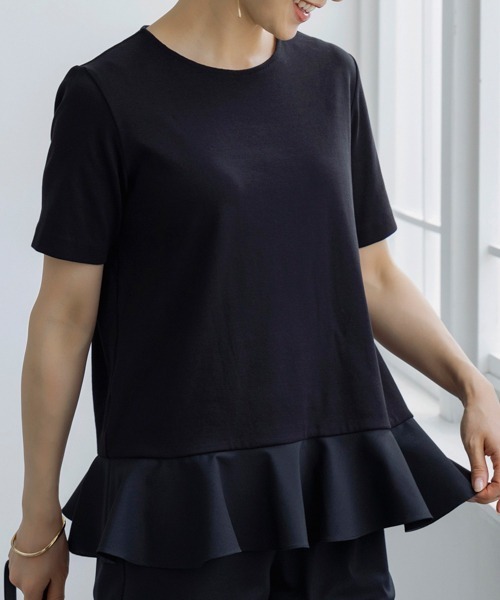 tシャツ 「SONO/ソーノ」ショートスリーブプリマプルオーバー レディース