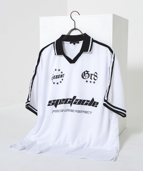 Revo. tシャツ オーバーサイズ サッカー ユニフォームデザイン