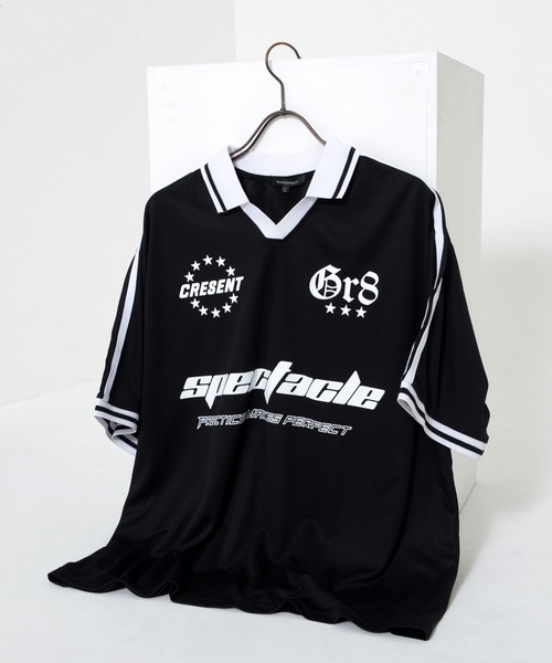 Supreme サッカーシャツ Lサイズ ホワイト/ブラック Yahoo!オークション -「supreme football jersey」(男性用