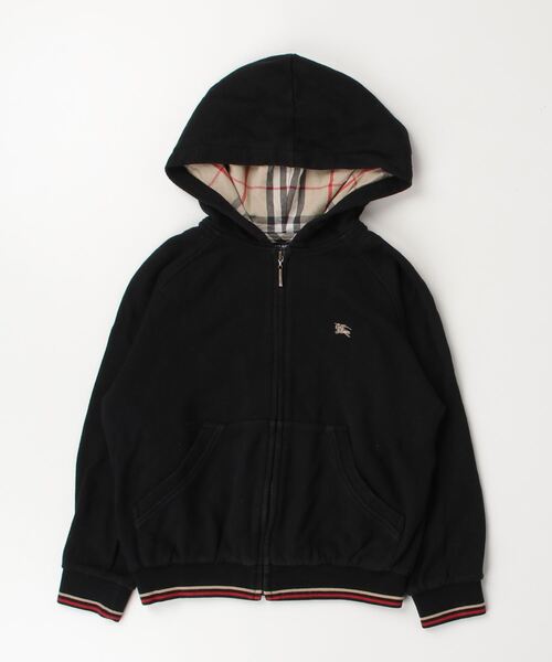 バーバリー 子供服 ジップアップ パーカー フーディー ブラック キッズ BURBERRY 8068810 A1189 楽天市場】バーバリー 子供服 ジップアップ パーカー フーディー
