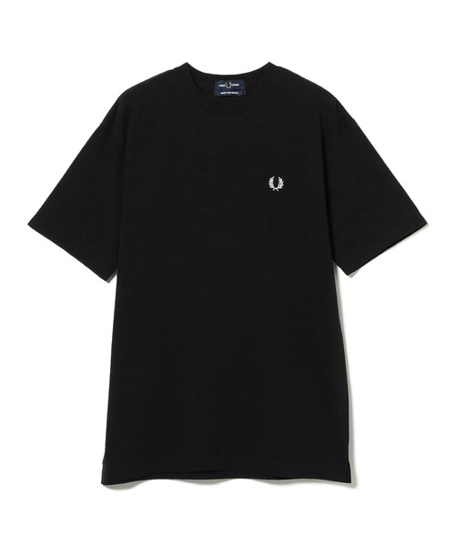 Fred Perry ロゴトリム Tシャツ☆関税・送料込み☆ FRED PERRY tシャツ 「別注」FRED / ヘビーウェイト Tシャツ
