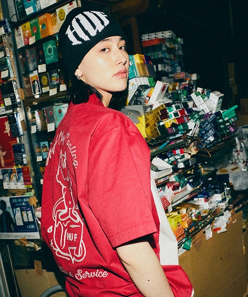 HUF（ハフ） シャツ SUPPLIES ＆ SERVICE SHIRT メンズ レディース