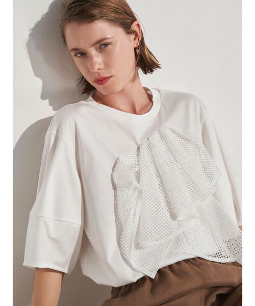 tシャツ RACE DRAPE CS レディース