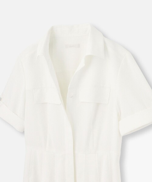 allureville（アルアバイル） シャツワンピース サッカースキッパー