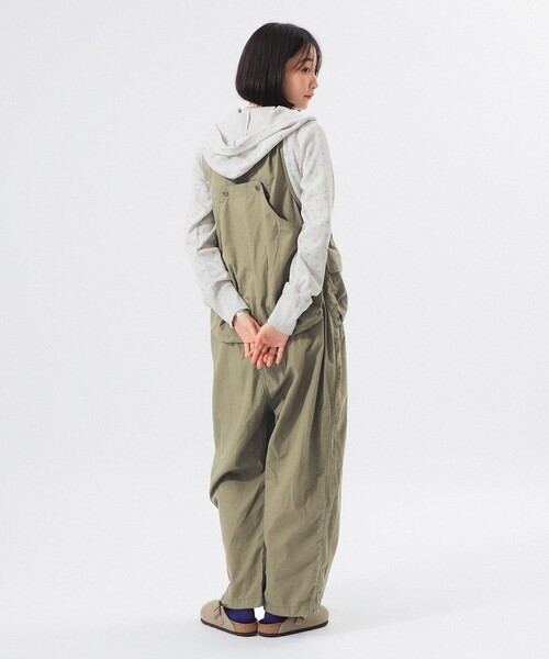 BEAMS BOY サロペット オーバーオール コットンウェザー