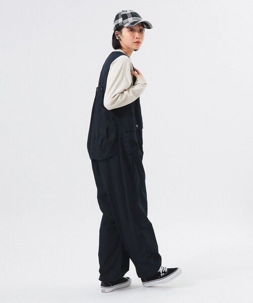 BEAMS BOY サロペット オーバーオール コットンウェザー