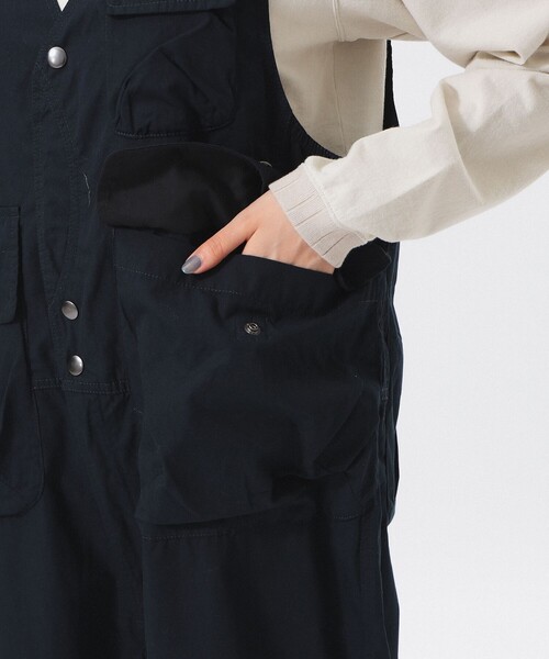 BEAMS BOY サロペット オーバーオール コットンウェザー