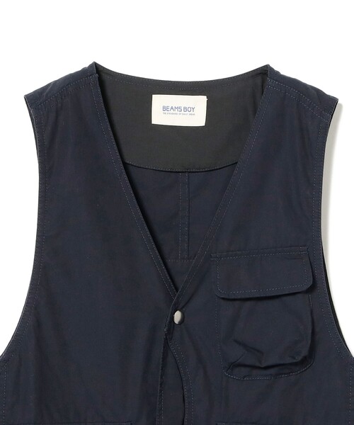 BEAMS BOY サロペット オーバーオール コットンウェザー