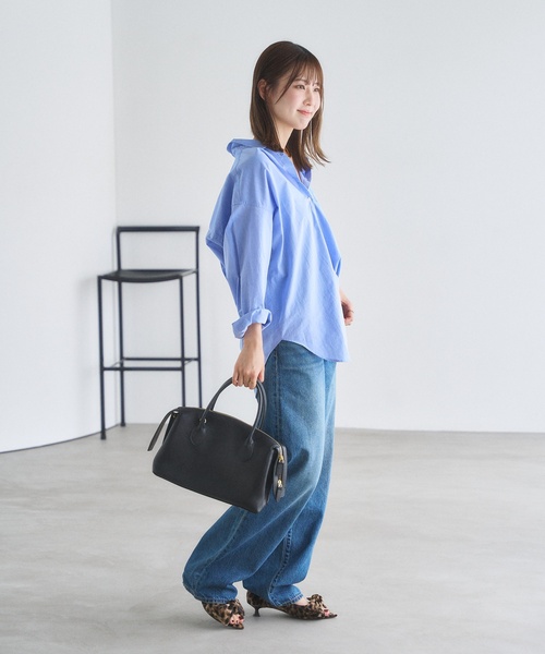 LE TALON パンプス 3.5cmポインテッドリボンオープントゥ