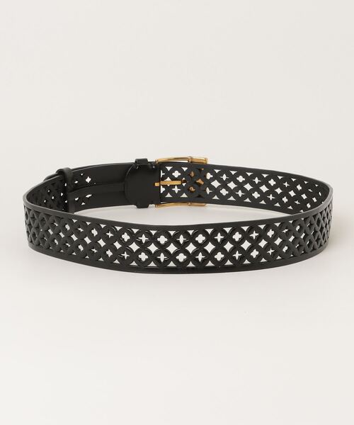 LOUIS VUITTON ブラックレザーベルト　レディース LOUIS VUITTON ブラックレザーベルト - メルカリ