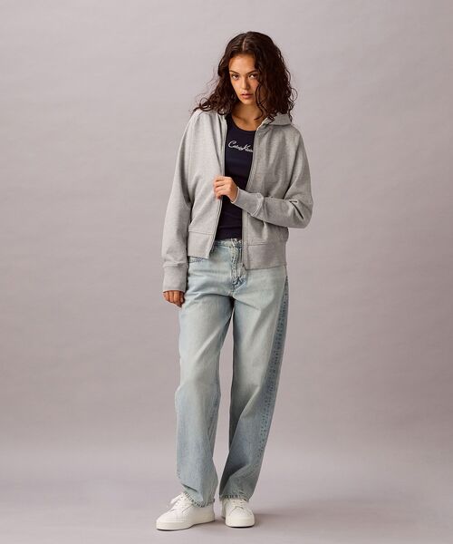 Calvin Klein（カルバン・クライン） パーカー フレンチテリー ジップ