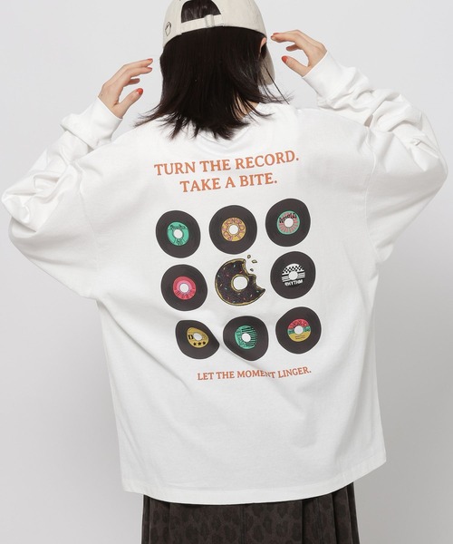 niko and…（ニコアンド） tシャツ 「タワーレコード」コラボロンT