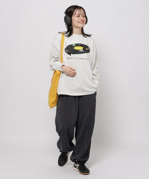 niko and…（ニコアンド） tシャツ 「タワーレコード」コラボロンT