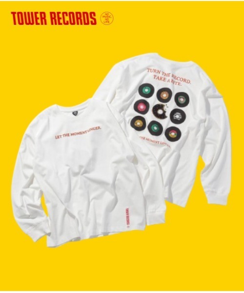 niko and…（ニコアンド） tシャツ 「タワーレコード」コラボロンT