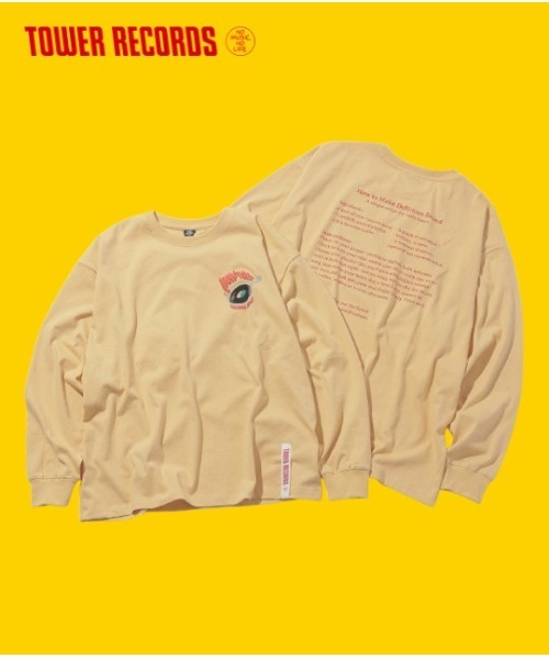 早い者勝ち！超希少品！ニコアンドコラボ ロングTシャツ 新品未着用 niko and…（ニコアンド） tシャツ 「タワーレコード」コラボロンT