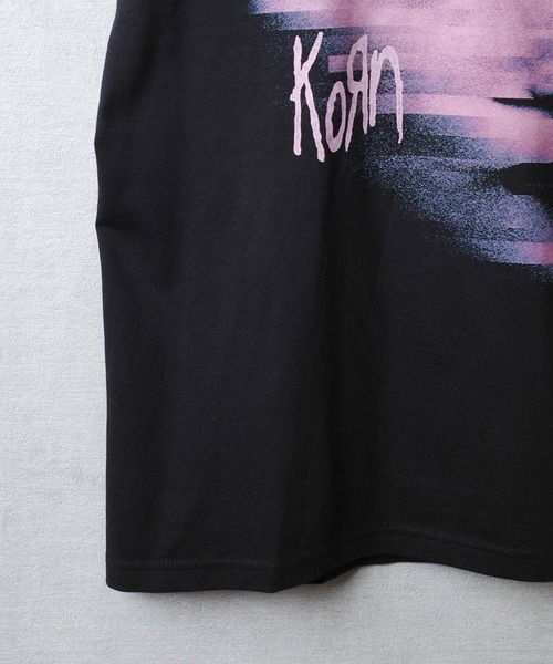 ROCK OFF tシャツ 「ROCK-OFF」「3」KORN（コーン）CHOPPED FACE T