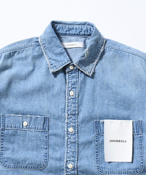 Johnbull（ジョンブル） ブラウス シャツ デニムオーバーシャツ