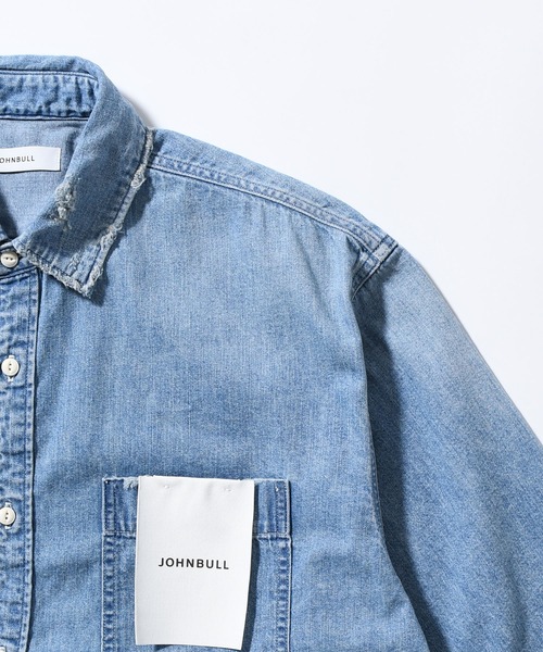 Johnbull（ジョンブル） ブラウス シャツ デニムオーバーシャツ