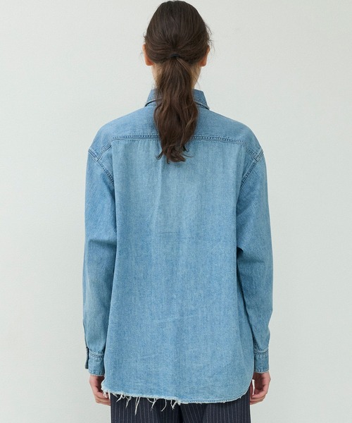 Johnbull（ジョンブル） ブラウス シャツ デニムオーバーシャツ