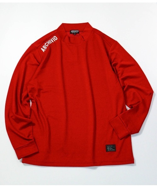 archivio（アルチビオ） 「MENS」「メンズ」ウール混ポイントロゴプル