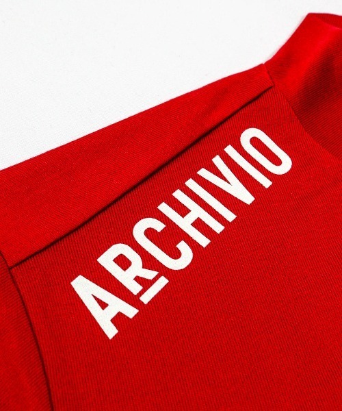 archivio 「MENS」「メンズ」ウール混ポイントロゴプルオーバー メンズ