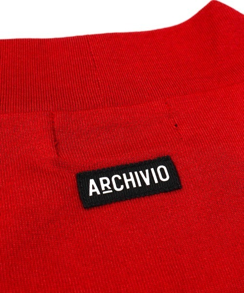 archivio（アルチビオ） 「MENS」「メンズ」ウール混ポイントロゴプル