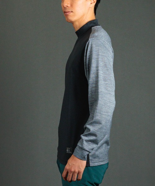 archivio（アルチビオ） 「MENS」「メンズ」ウール混ポイントロゴプル