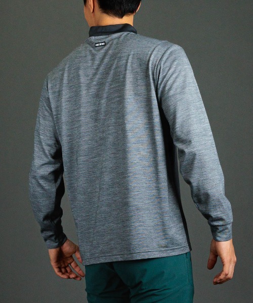 archivio（アルチビオ） 「MENS」「メンズ」ウール混ポイントロゴプル