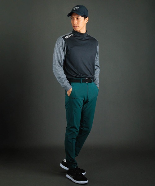 archivio（アルチビオ） 「MENS」「メンズ」ウール混ポイントロゴプル