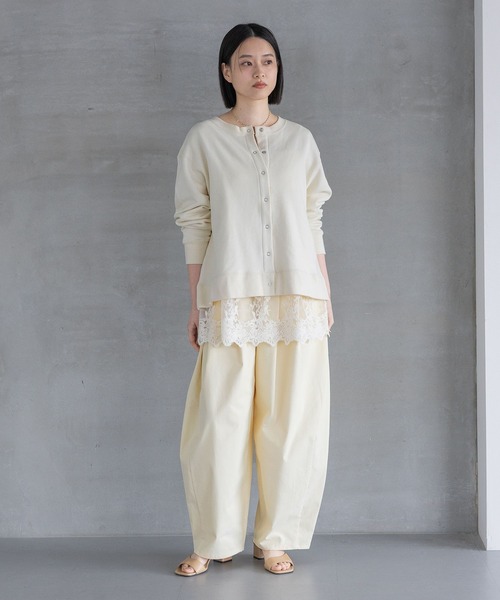 【新品タグ付き】レースキャミチュニック アパートバイ Apart by A part by（アパートバイ） キャミソール 「追加3」レースキャミ