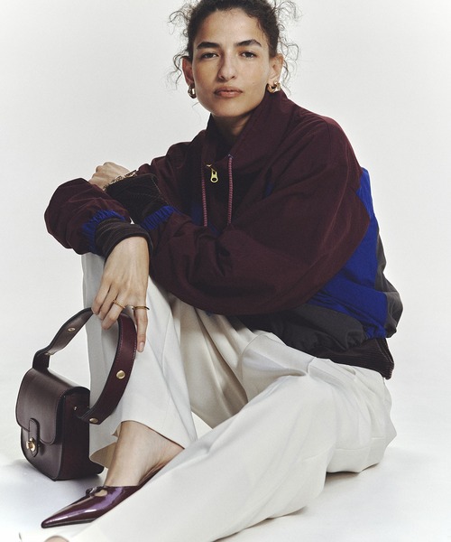 mici ビッグカラージャケット ROSE BUD（ローズバッド） コート アウター (mici)MIX COLOR TRACK