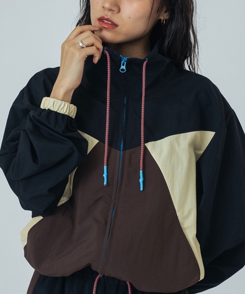ROSE BUD コート アウター (mici)MIX COLOR TRACK JACKET