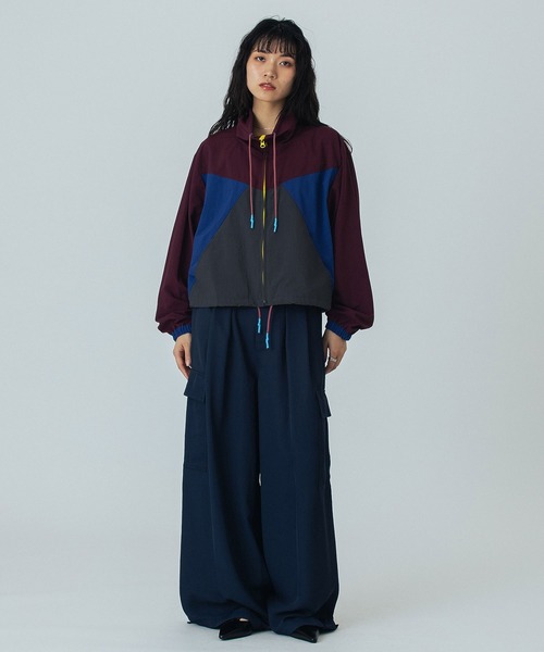 ROSE BUD コート アウター (mici)MIX COLOR TRACK JACKET