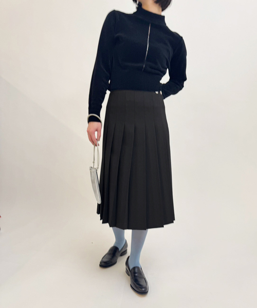 EDIT. FOR LULU 「EDIT. LULU」 プリーツスカート 36 ホワイト系その他