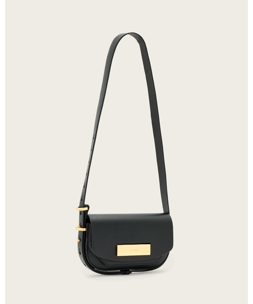 ショルダーバッグ バッグ ETTA LEATHER SATCHEL CROSSBODY BAG | ETTA レザー サッチェル クロスボディ バッグの画像