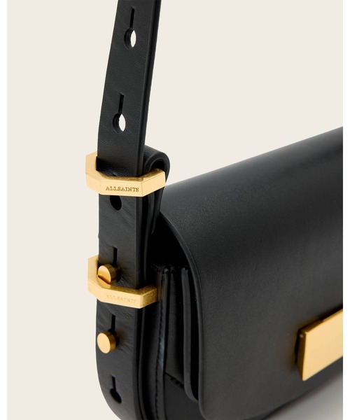 ショルダーバッグ バッグ ETTA LEATHER SATCHEL CROSSBODY BAG | ETTA レザー サッチェル クロスボディ バッグの画像