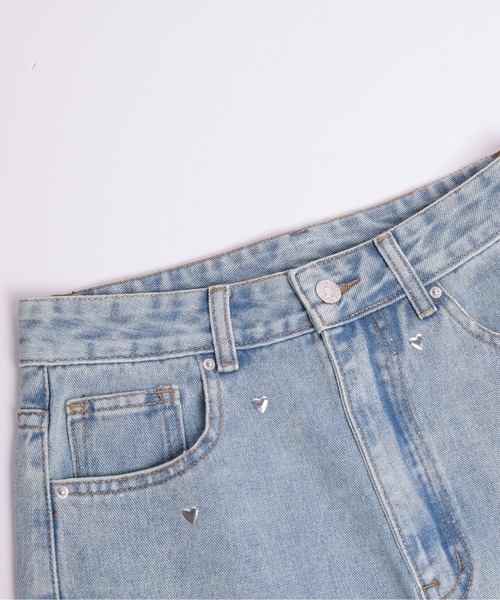 「AMELY」 デニムパンツ M ブルー レディース