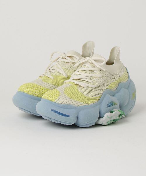 grounds（グラウンズ） ローカットスニーカー 39 イエロー レディース