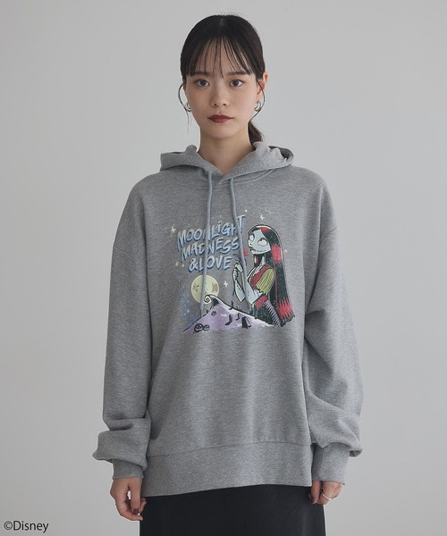 Disney（ディズニー） パーカー ナイトメア/アソートプリントパーカー